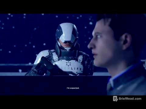 Detroit: Become Human - Connor At The Cyberlife Tower - Connor Converts Androids