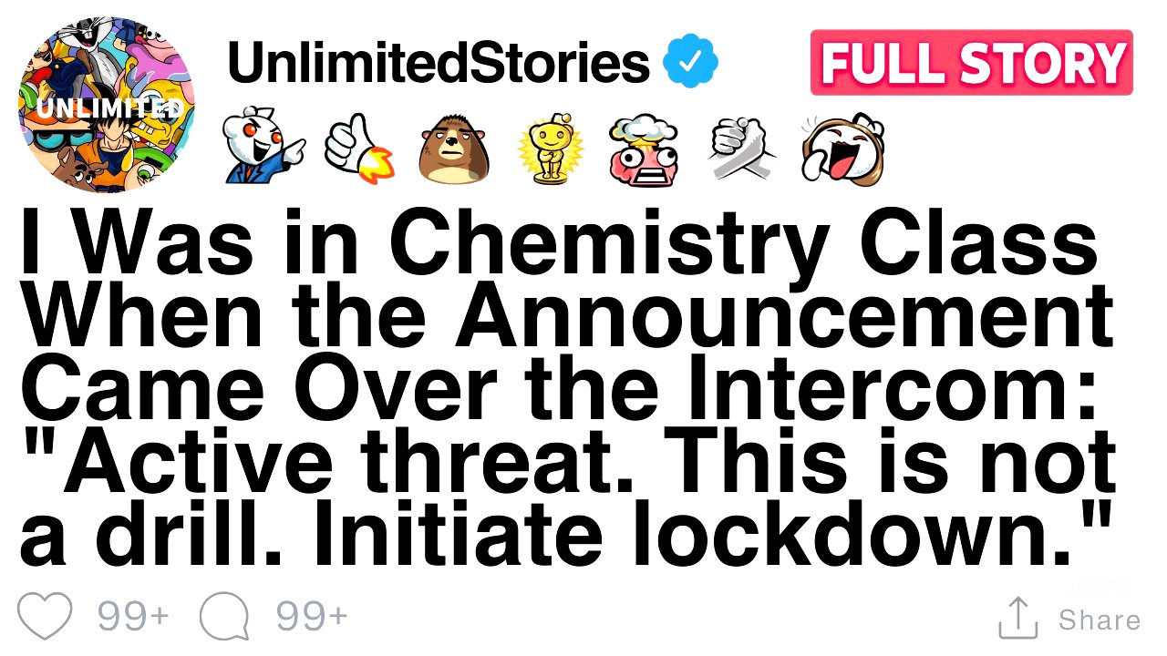 In chemistry class, the intercom said: “Active threat. This is not a drill.” [FULL STORY]