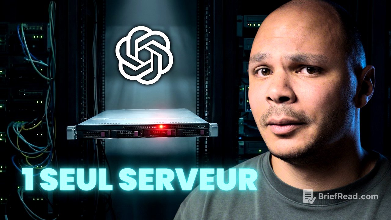 Comment ChatGPT tourne sur UN SEUL serveur de base de données ??