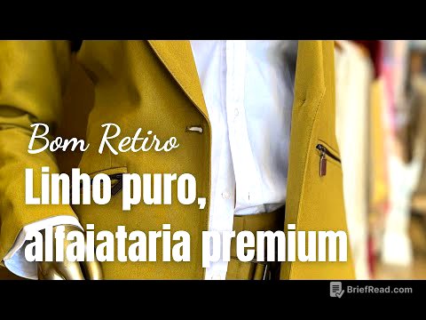 Alto padrão no Bom Retiro | Linho 100%,  Alfaiataria premium e Algodão Pima