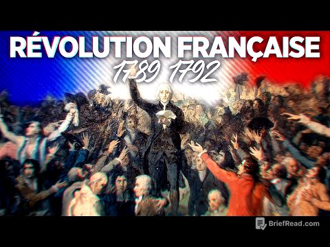 La Révolution Française de 1789 à 1792