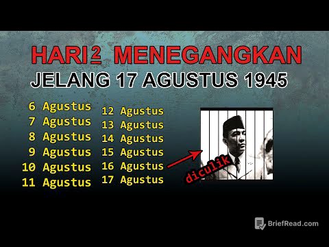 11 Hari PENTING! Menjelang Proklamasi Kemerdekaan Indonesia, 6 Agustus 1945 - 17 Agustus 1945
