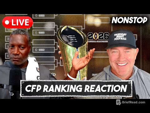 CFP Ranking Reactions with Kirk & Joey | WEEK 1