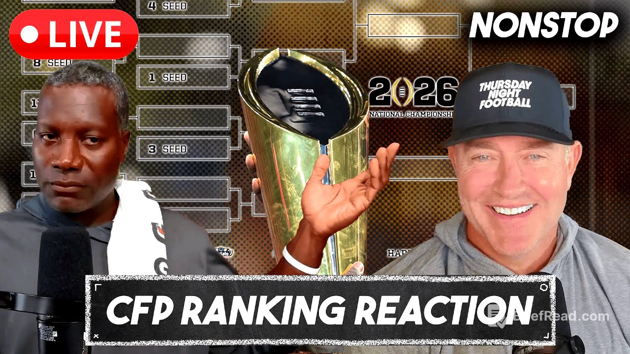 CFP Ranking Reactions with Kirk & Joey | WEEK 1