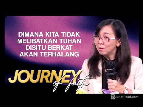 DIMANA KITA TIDAK MELIBATKAN TUHAN DISITU BERKAT AKAN TERHALANG - Ps. Ruth Julia