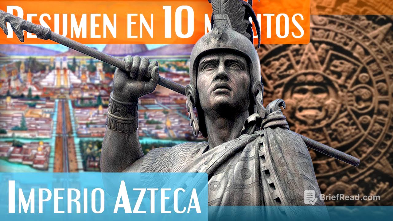 El Imperio Azteca en 10 minutos! | La Historia de los Mexicas!