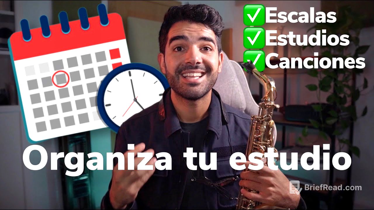 La mejor RUTINA DE ESTUDIO con el SAXOFÓN