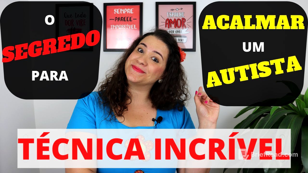 O SEGREDO PARA ACALMAR UM AUTISTA. TÉCNICA INCRÍVEL PARA AUTISMO E TEA.
