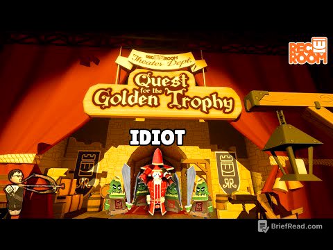 Can an Idiot and a Pro beat Golden Trophy? | @LavaLampVR14