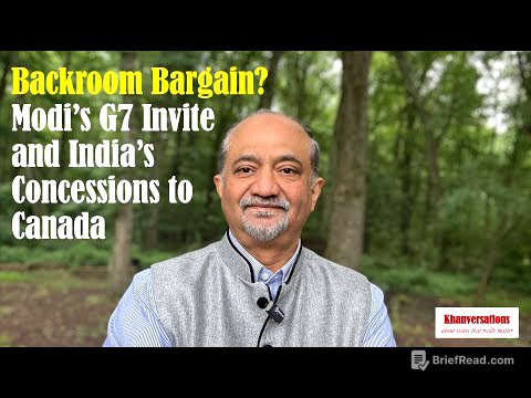 Backroom Bargain? Modi’s G7 Invite and India’s Concessions to Canada