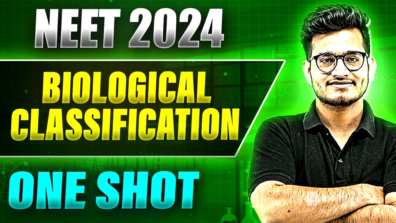 BIOLOGICAL CLASSIFICATION in 1 Shot: FULL CHAPTER COVERAGE (Theory+PYQs) ||  Prachand NEET