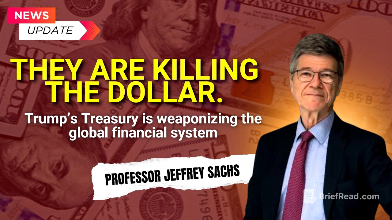 Economic Hitman: Jeffrey Sachs Exposes the Treasury’s Secret War on Iran