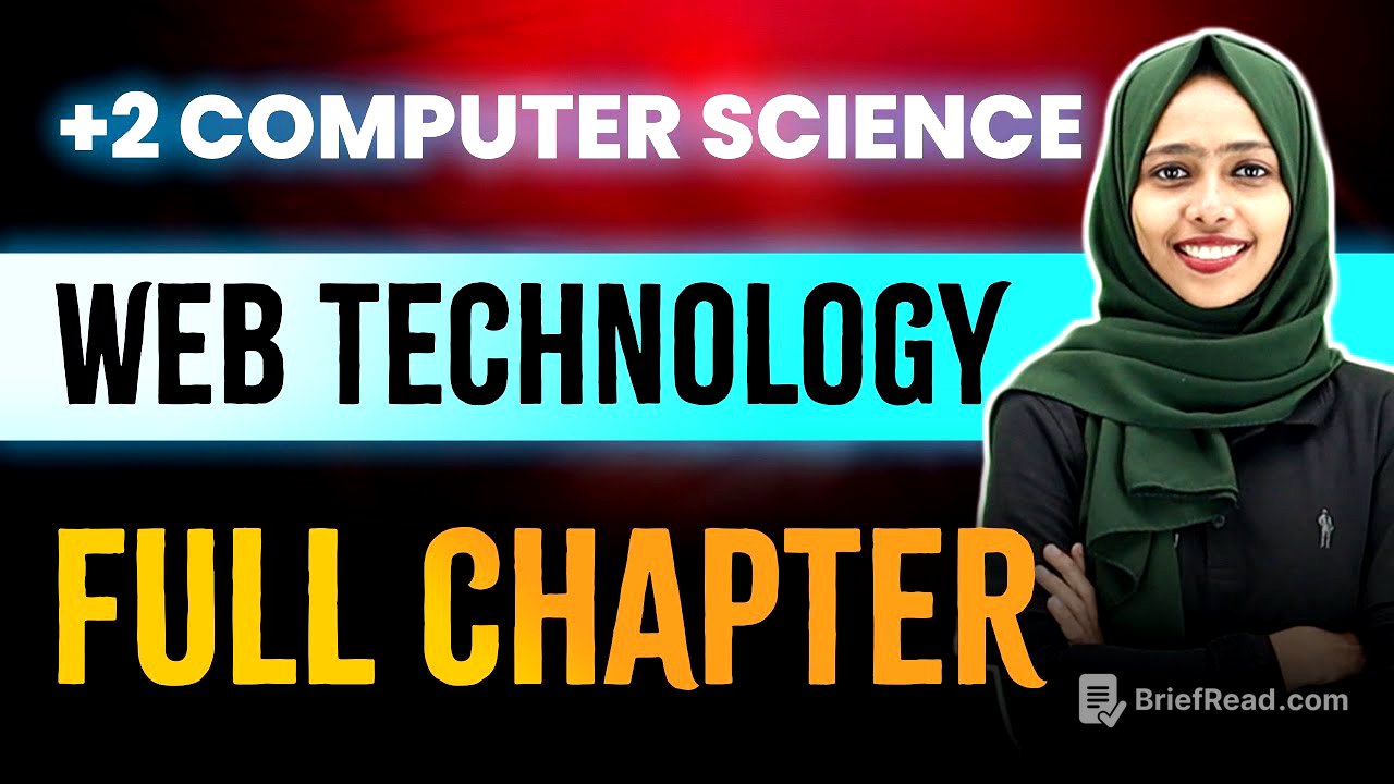 +2 Computer Science Onam Exam | Chapter 4 | Web Technology  | Oneshot | Exam Winner +2