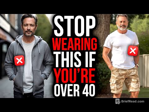 11 THINGS Men Over 40 Should NEVER Wear!