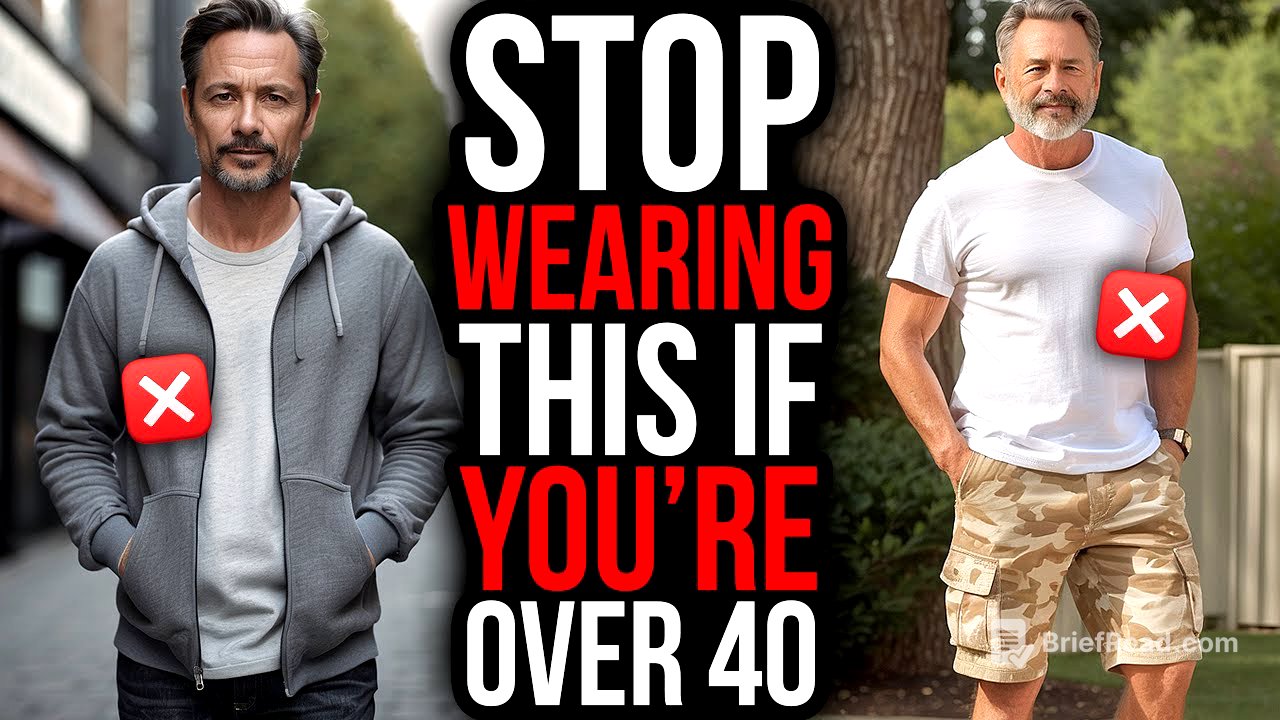 11 THINGS Men Over 40 Should NEVER Wear!