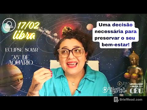 Um Olhar para o Céu - Previsão para Libra ♎ - Eclipse Solar de 17/02!