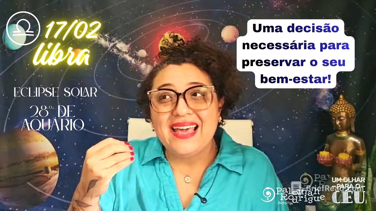 Um Olhar para o Céu - Previsão para Libra ♎ - Eclipse Solar de 17/02!