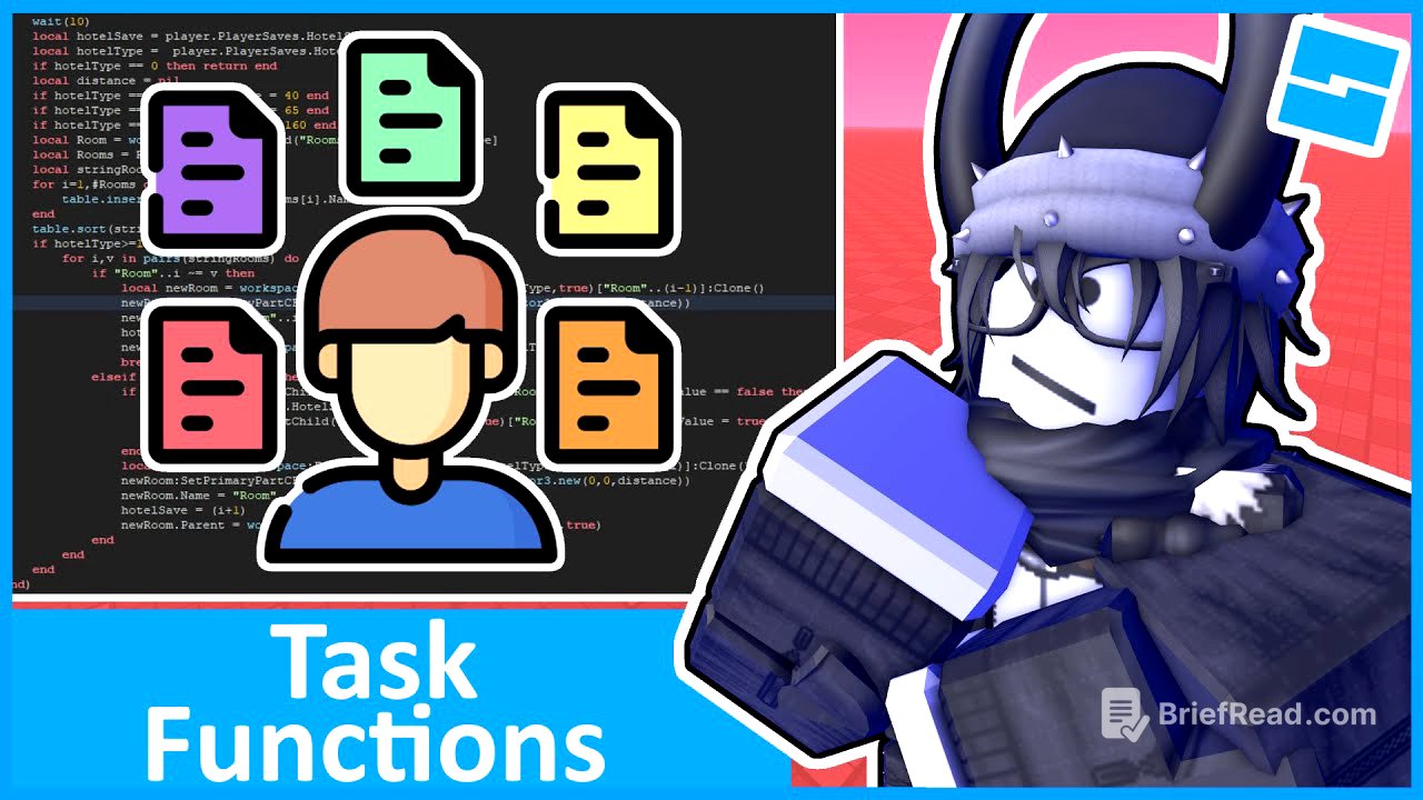 Task Functions (wait(), spawn(), delay()) - Roblox Advanced Scripting #4