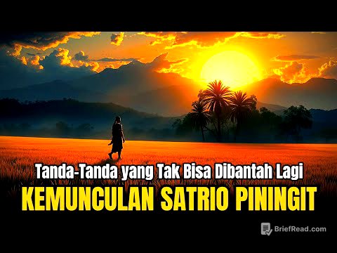 🔥 SATRIO PININGIT | APA JIKA IA SUDAH MUNCUL DI ANTARA KITA—TAPI KITA MALAH MENERTAWAKANNYA?