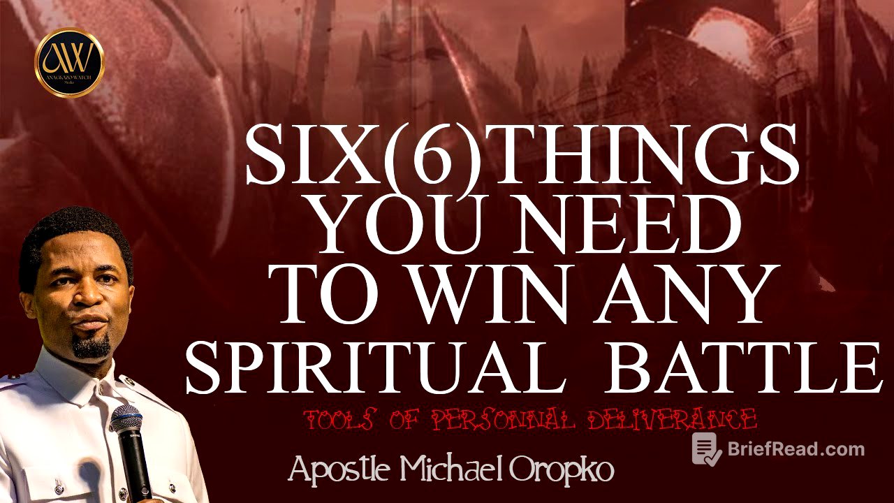 HOW TO USE YOUR  SPIRITUAL WEAPONS OF WARFARE  | APOSTLE MICHAEL OROKPO