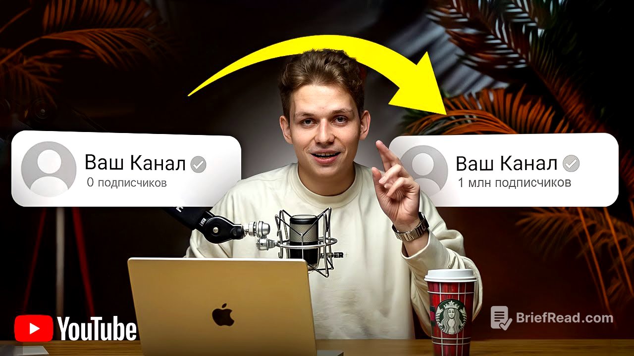 ПОЛНЫЙ КУРС: Как Набрать 1000 Подписчиков в YouTube (2025)