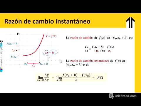 RAZON DE CAMBIO INSTANTÁNEO