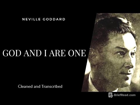 Neville Goddard - God And I Are One - 1972 Lecture - Own Voice - Full Transcription - Subtitles 🙏 -