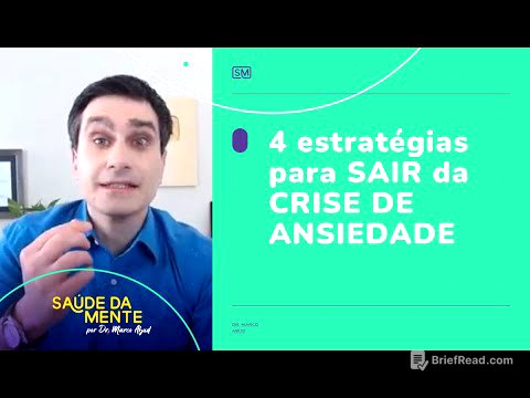 4 Estratégias Para SAIR Da CRISE DE ANSIEDADE