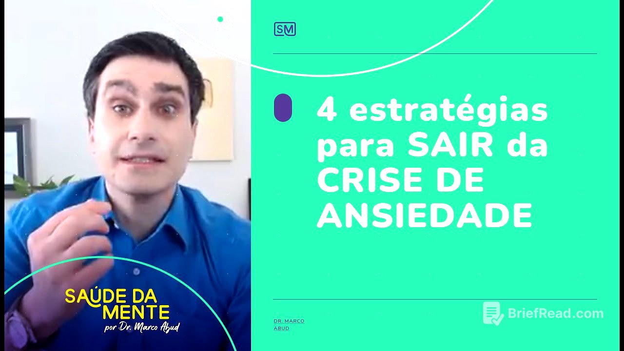 4 Estratégias Para SAIR Da CRISE DE ANSIEDADE