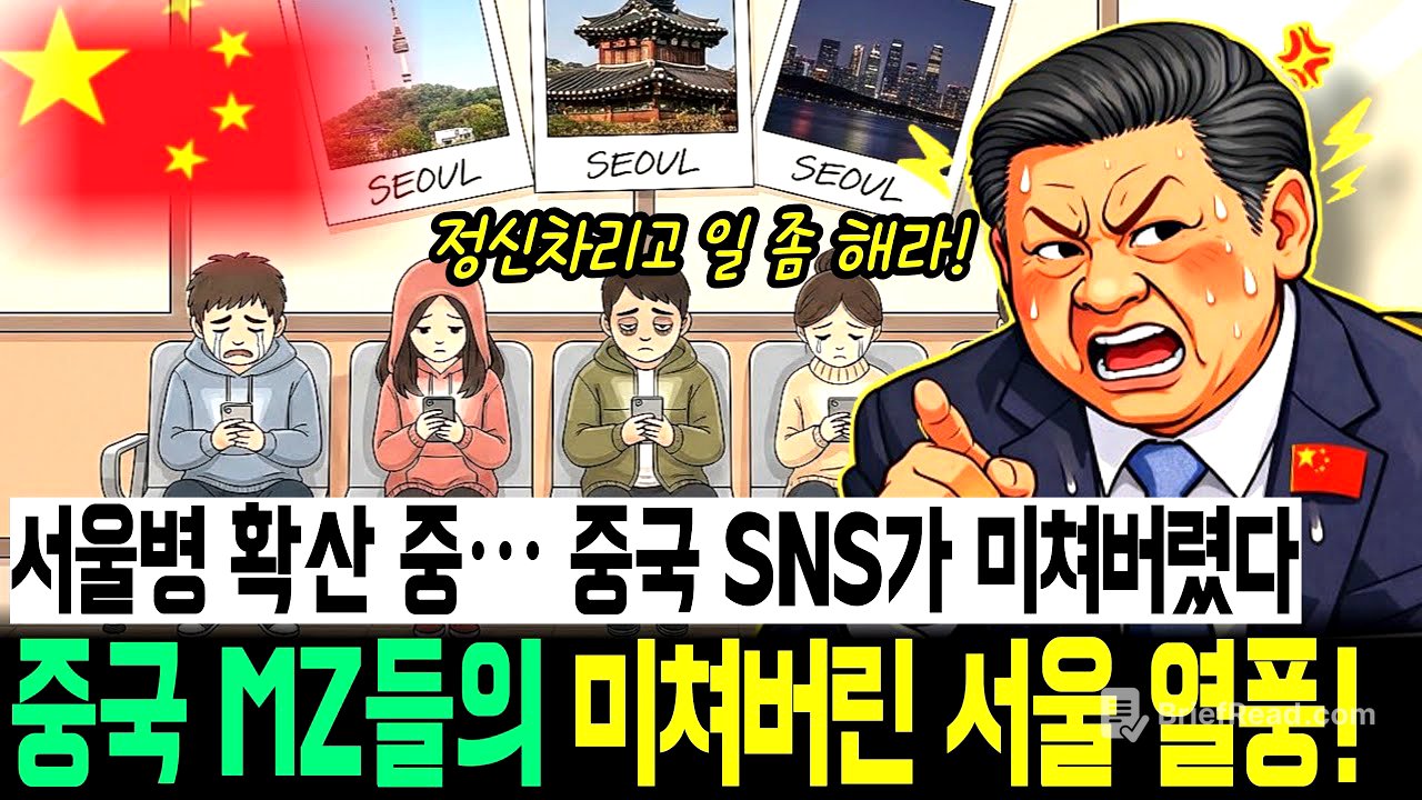 서울 다녀온 중국 MZ들, 돌아가자마자 멘붕 온 이유? 이건 관광이 아니다!