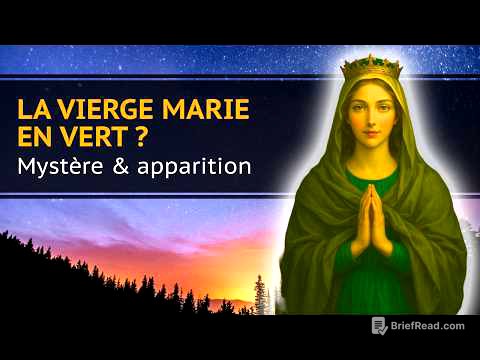 Pourquoi la Vierge est elle apparue en vert ?