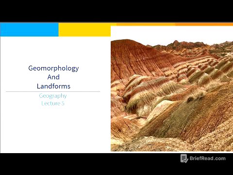 Geomorphology and Landforms || lecture 5 || parmar sir ssc 3.0 geography || Geography