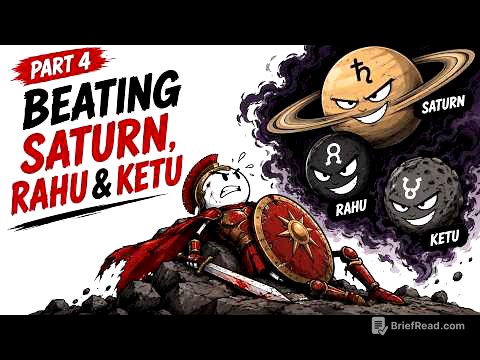 How To Beat RAHU, KETU And SATURN In Your Birth Chart (Part 4)(Scientifically)