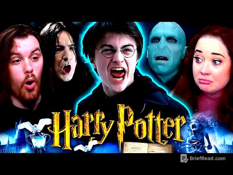 We BINGED Every **HARRY POTTER** Movie For The FIRST TIME