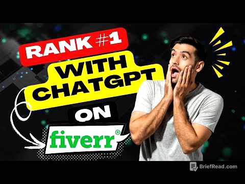 I Used ChatGPT to Rank #1 on Fiverr — Here's EXACTLY What I Did!