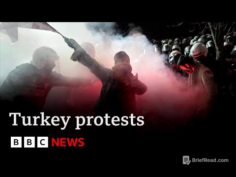 Thousands  protest in Turkey as leading political rival of President Erdogan is jailed | BBC News