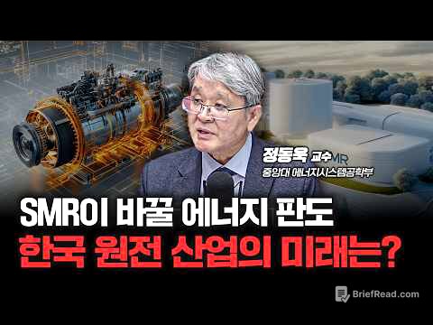 탈원전 시대 끝! 한국 원전시장 잃지 않으려면? f.정동욱 중앙대 에너지시스템공학부 교수 [심층인터뷰]