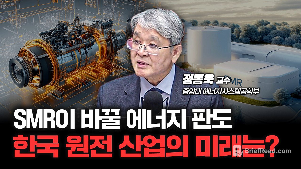 탈원전 시대 끝! 한국 원전시장 잃지 않으려면? f.정동욱 중앙대 에너지시스템공학부 교수 [심층인터뷰]