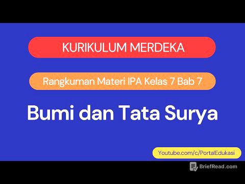 Kurikulum Merdeka Rangkuman Materi IPA Kelas 7 Bab 7 Bumi dan Tata Surya