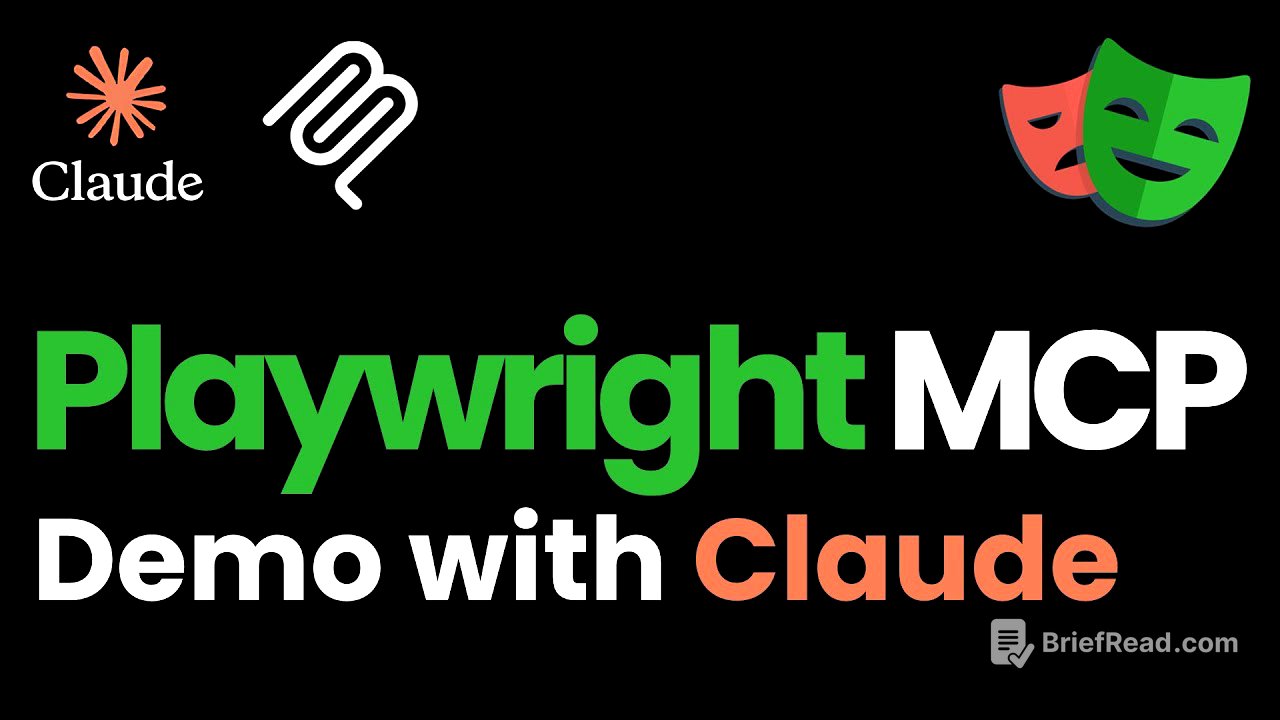 Playwright MCP Demo with Claude - Step-by-Step Tutorial