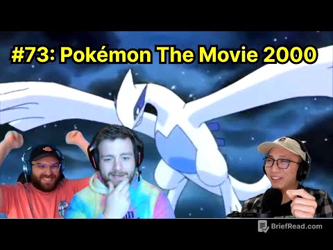 Pokémon The Movie 2000 review | Two Dudes Watch Cartoons podcast #73