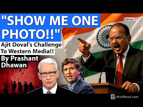 SHOW ME ONE PHOTO!! Ajit Doval's Challenge To Western Media!!