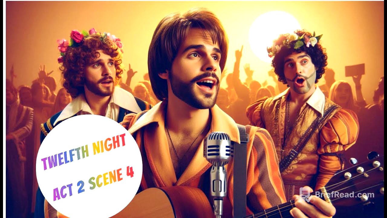 Twelfth Night -  Act 2 Scene 4 - Analysis and Discussion Scene by Scene