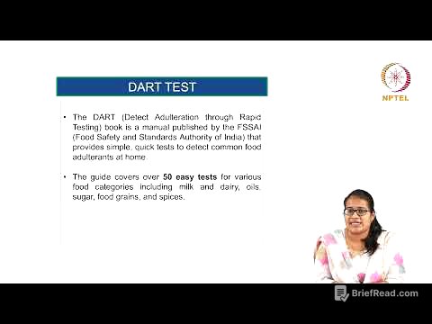 Food Adulteration and Tests to Detect Adulteration