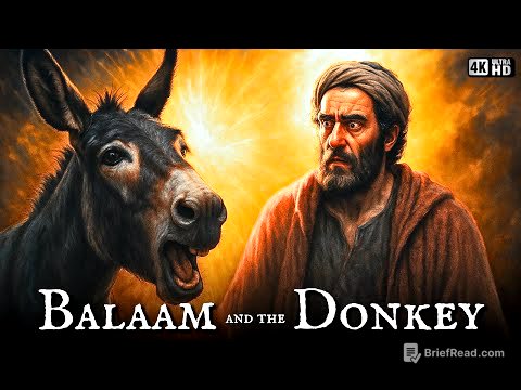 The Curious Story of Balaam: The Prophet Who Didn't See What the Donkey Saw