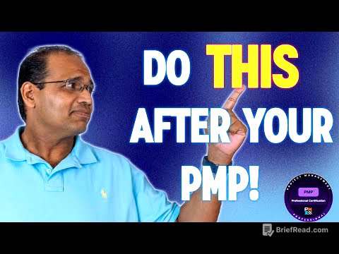 Do this certification after your PMP