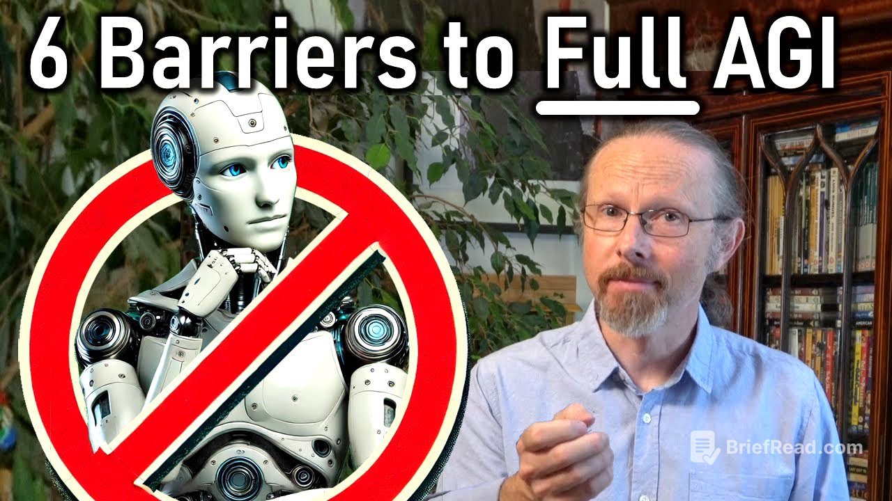 Why full, human level AGI won't happen anytime soon