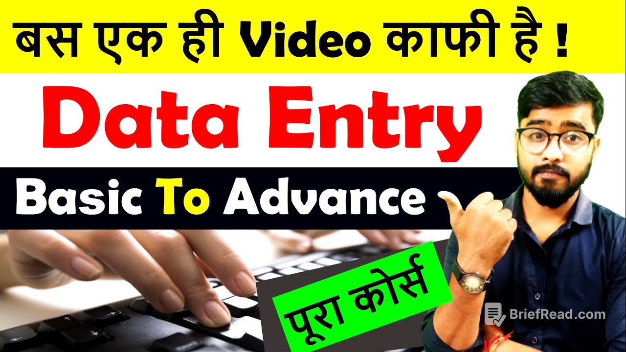 Data Entry Work Complete Tutorial in Excel - Data Entry in Excel #data_entry