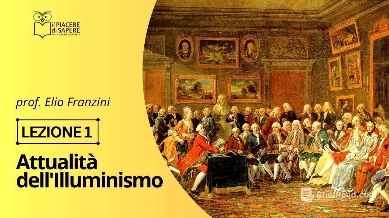 Attualità dell'Illuminismo | Grandezze e limiti dell'Illuminismo - Lezione 1 | prof. E. Franzini