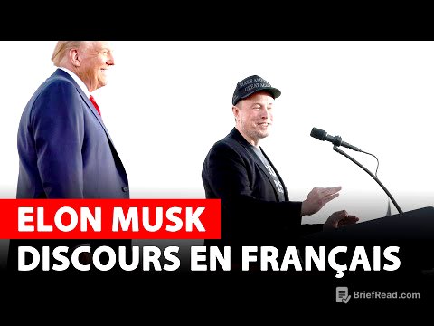 Elon Musk - Sans Trump ce sera la dernière élection